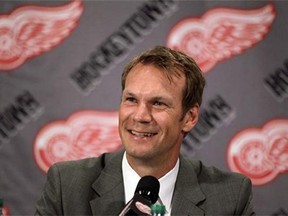 Detroit Red Wings captain Nicklas Lidstrom of Sweden announces his retirement during a news conference in Detroit on May 31, 2012. Just being on the ice is what Nicklas Lidstrom cherished the most. The seven Norris Trophies as the best defenceman of his era and four Stanley Cups as a cornerstone of the Detroit Red Wings make him a mortal lock to be elected to the Hockey Hall of Fame on Monday in his first year of eligibility. THE CANADIAN PRESS/AP, Carlos Osorio