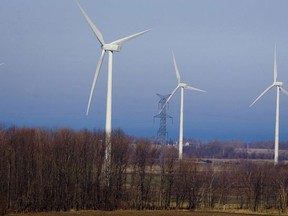 Kingsbridge wind farm. (Postmedia News files)