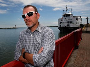 Online petition organizer Rick Chisholm of Leamington would like to see the government reconsider construction of new Pelee Island ferry June 16, 2015. (NICK BRANCACCIO/The Windsor Star).