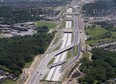 An aerial view of the Herb Gray Parkway is shown on Wednesday, June 24, 2015, near the St. Clair College, left, in Windsor, ON. (DAN JANISSE/The Windsor Star)