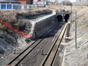 The CP Rail tunnel, which connects Windsor with Detroit is seen in this file photo. (Nick Brancaccio / The Windsor Star)