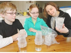 Mom Sherri Fraser says she began home schooling her children when their daughter Bryana (middle) entered Grade 4. Both her children had been attending public school and not doing well for different reasons. “Bryana had been very badly bullied and had lost all confidence in herself,” she says
P(Wil Andruschak/Postmedia News)