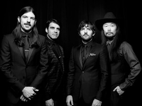 Indie folk-rock band The Avett Brothers in a 2015 promotional image. (Photo by Crackerfarm)