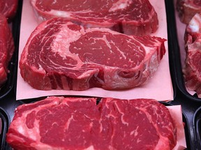 Ribeye steaks. (Getty Images files)