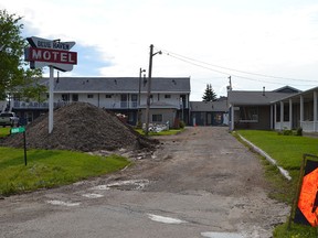 Amherstburg’s Blue Haven Motel is being redeveloped into 26 rental units, 17 of which will barrier free. (JULIE KOTSIS/The Windsor Star)