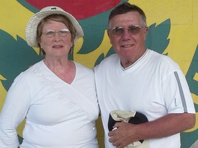 Lead Anna May Shpuniarsky and skip Neil Stewart were the 55-plus senior games mixed doubles lawn bowling winners at the Windsor Lawn Bowling Club.