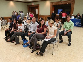 Fifty nursing jobs at Henry Ford Hospital were up for grabs at a job fair at the Caboto Club in Windsor, Ont. on July 29, 2015. (JASON KRYK/The Windsor Star)