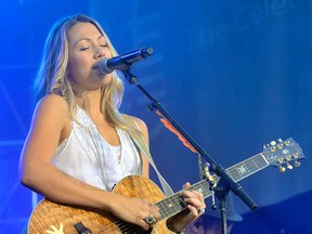 Californian pop singer Colbie Caillat performing in Vancouver in 2010. (Ian Lindsay / PNG)