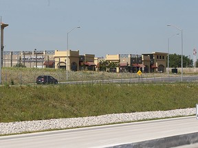 The Windsor Crossing outlet mall is shown on Friday, July 24, 2015, with the Herb Gray Parkway in the foreground. Officials with the mall are concerned about the lack of access to the mall and signage from the parkway. (DAN JANISSE/The Windsor Star)