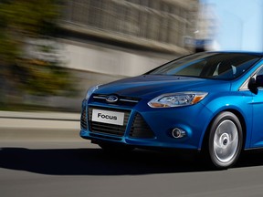 2013 Ford Focus: Ford's best-selling Focus continues the tradition of class-leading dynamics, safety and outstanding value in either four-door sedan or five-door hatchback bodystyle.