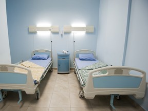 Beds in a small private hospital ward room. Photo by fotolia.com