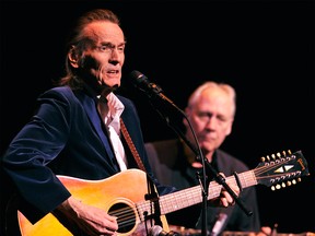 Canadian singer-songwriter Gorodon Lightfoot is shown performing in Vancouver in 2009. (Jenelle Schneider / Vancouver Sun)