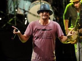 Kid Rock performing during  National Concert Day in New York. (Photo by Brad Barket/Invision/AP, File)