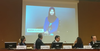 A video of Marwa Alaradi filmed by The Windsor Star is shown to a panel of human rights experts at a United Nations Human Rights Council side event in Geneva. (Handout photo)