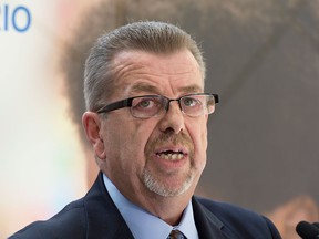 Elementary Teacher's Federation of Ontario (ETFO) President Sam Hammond on May 8 in Toronto.  (Peter J. Thompson/Postmedia News)