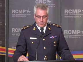 Roger Brown, RCMP Assistant Commissioner in Fredericton.
