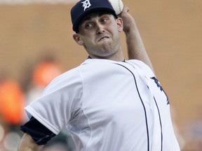Detroit Tigers pitcher Matt Boyd delivers against the Kansas City Royals during the second inning of a baseball game at Comerica Park, Wednesday, Aug. 5, 2015, in Detroit. (AP Photo/Duane Burleson)