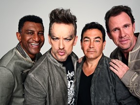 Iconic 80s pop band Culture Club in a 2014 promotional image. From left: Bassist Mikey Craig, singer Boy George, drummer Jon Moss, and guitarist Roy Hay. (Handout / The Windsor Star)