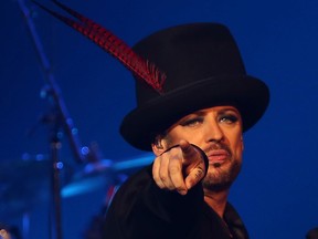 Boy George and Culture Club perform at the Colosseum at Caesars Windsor in Windsor, Ont. on Aug. 7, 2015.  (JASON KRYK/The Windsor Star)