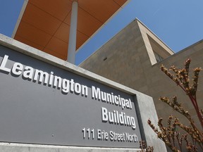 Leamington Municipal Building for web and print. (JASON KRYK/The Windsor Star)