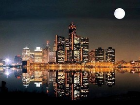 Having your wedding on a Windsor River Cruises boat gives you and your guests a chance to catch spectacular sights like this dramatic view of the Detroit Skyline.
- Courtesy Windsor River Cruises