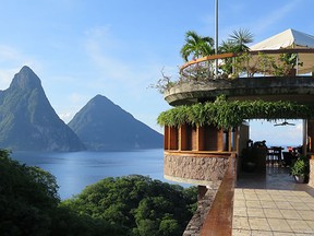 Jade Mountain on St. Lucia is one of the world's most exclusive - and unusual - hotels.