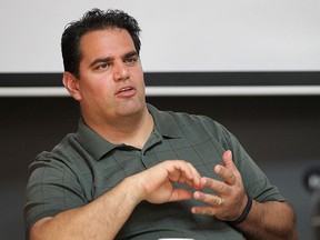 Amherstburg Chief Administrative Officer John Miceli is shown during an interview with members of the Windsor Star editorial board on Monday, June 8, 2015. (DAN JANISSE/The Windsor Star)