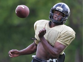 AKO Fratmen Llevi Noel is shown during practice on Tuesday, August 11, 2015, at Lajeunesse High School in Windsor, ON.