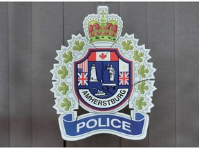 Amherstburg Police Department crest. (DAN JANISSE/The Windsor Star) WINDSOREVERGREEN