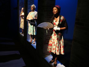 Members of the University Players - the University of Windsor's theatre group - perform the play Anna in the Tropics on Sept. 22, 2015. (Jason Kryk / The Windsor Star)