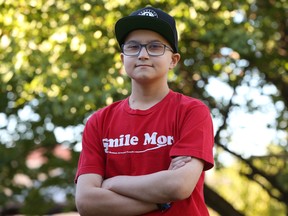 Ali Hamieh, 13, was diagnosed with acute lymphoblastic leukemia, with high-risk complications, about a year ago. “It was a really tough year,” said Ali’s mom, Maissa Hamieh. (JASON KRYK/The Windsor Star)