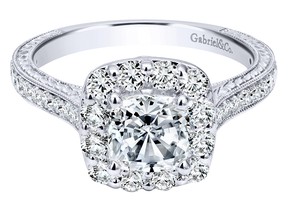 GabrielNY is one of the exciting new bridal lines of jewelry at Precision Jewellers.