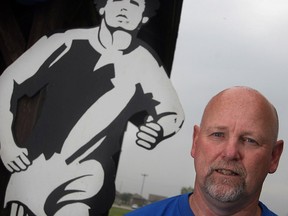 Fred Fox, brother of Terry Fox spoke at the Tecumseh town hall on June 27, 2010 . (Windsor Star files)