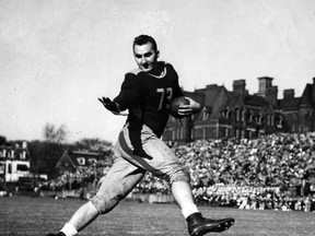 Windsor's Joe Krol scored a touchdown for the Detroit Lions when they beat the Windsor Rockets 40-0 Sept. 6, 1945 at Windsor Stadium.