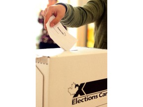 An elections Canada ballot box. (Postmedia News files)