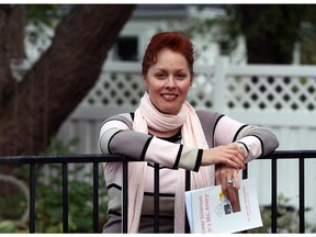 Local author Jennifer Ammoscato at home September 28, 2015. Her first novel launches in print this week.  (NICK BRANACCIO/The Windsor Star)