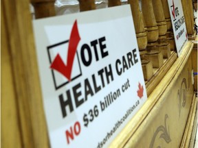 Dr. Ryan Meili addresses the crowd during a health care forum at the Ciociaro Club in Windsor on Wednesday, Aug. 26, 2015. Those who were in attendance were urged to use their votes to stop cuts in health care.                           (TYLER BROWNBRIDGE/The Windsor Star)