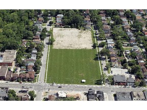 The former Grace hospital site is shown on July 15, 2015.                         (