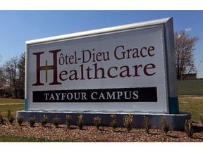 Hotel-Dieu Grace Healthcare, Tayfour Campus April 11, 2014.