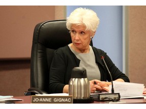 City of Windsor ward 6 councillor Jo-Anne Gignac is pictured at Windsor City Hall on Monday, Sept. 21, 2015. Gignac is running for the Conservatives in the upcoming federal election in Windsor-Tecumseh. (DYLAN KRISTY/The Windsor Star)