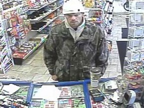 Windsor police are seeking this suspect in connection with a theft in the 3500 block of Wyandotte Street East on Oct. 17, 2015.