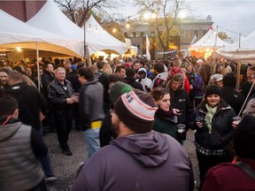 A scene from the October 2014 edition of the Windsor Craft Beer Festival.