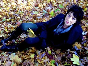 Carole Pope, formerly of new wave band Rough Trade, on the cover of her 2013 single Lesbians in the Forest.