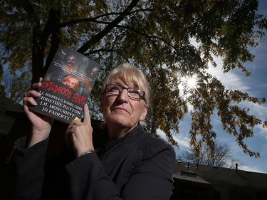 Portrait of author Christine Hayton on Oct. 23, 2015 in Windsor, Ont. Hayton is one of three local horror authors who will be signing books next week.