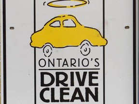 File photo. The Ontario government has announced plans to reform the province's Drive Clean emissions test program.