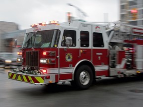 A Windsor fire truck responds to call in this 2015 file photo.