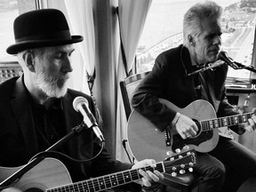 Kelly "Mr. Chill" Hoppe (right) and Greg Cox (left) performing. The duo will play the LaSalle Craft Beer Festival on Oct. 10.