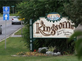Town of Kingsville welcome sign on County Road 20 near Wigle Grove is pictured in this file photo.