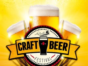 A promotional image for the LaSalle Craft Beer Festival.