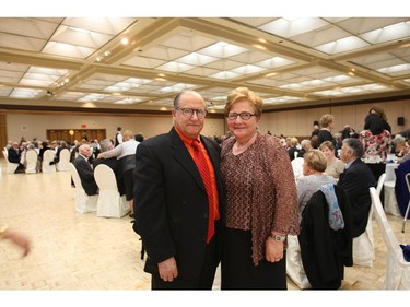 Mario and Caterina Marra at the 85th Anniversary Gala Dinner & Dance of the Italian Women's Club G. Caboto Auxiliary. (CAROLYN THOMPSON/The Windsor Star)
